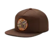 Yeti BFTW Duck Flat Brim Hat Dark Brown - Lippikset - 888830516317 - 1