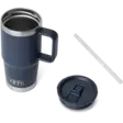 Yeti Rambler 20 OZ Travel Straw Mug Navy - Termospullot ja -mukit - 888830503867 - 3