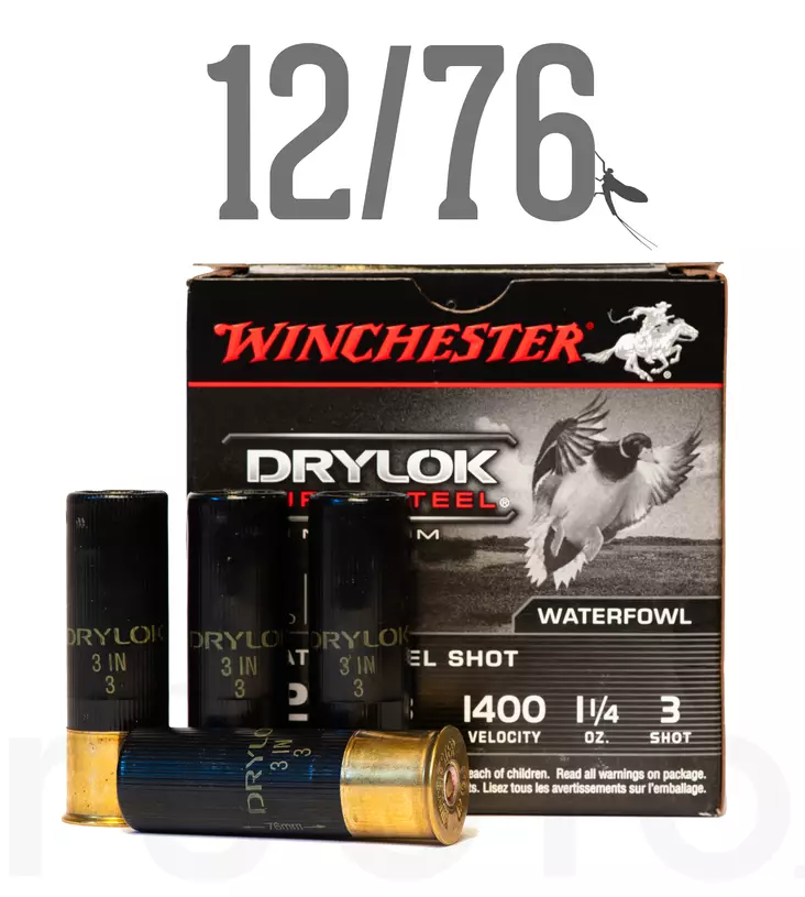 12/76 Winchester Super Steel Drylok 35g 25pcs - Metsästyspatruunat, teräs - 020892007727 - 1
