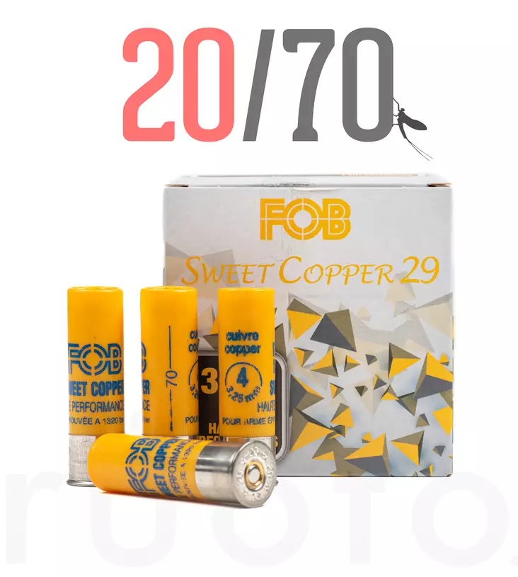 20/70 FOB Sweet Copper 29g - Metsästyspatruunat, muut materiaalit - 3268790011997 - 2