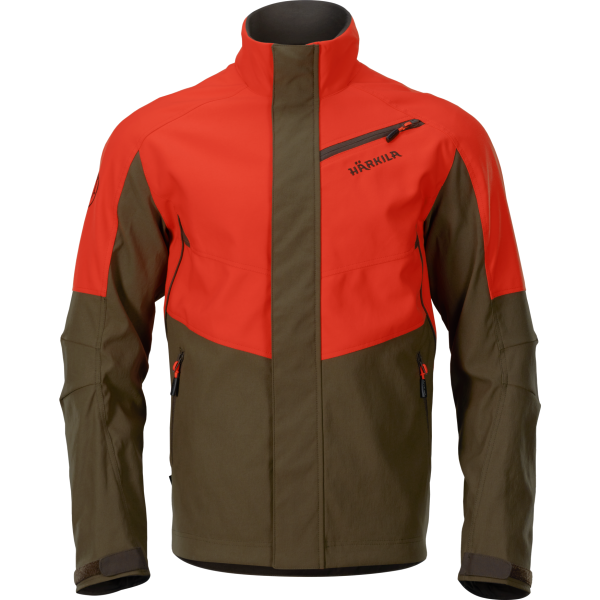 Härkila Wildboar Pro Jacket Wildboar Orange/ Willow Green - Miesten metsästystakit - 5707335491477 - 1