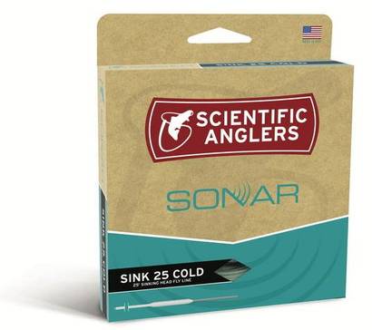 Scientific Anglers Sonar Sink 25 Cold S6 - Kokonaan uppoavat - 840309121477 - 1