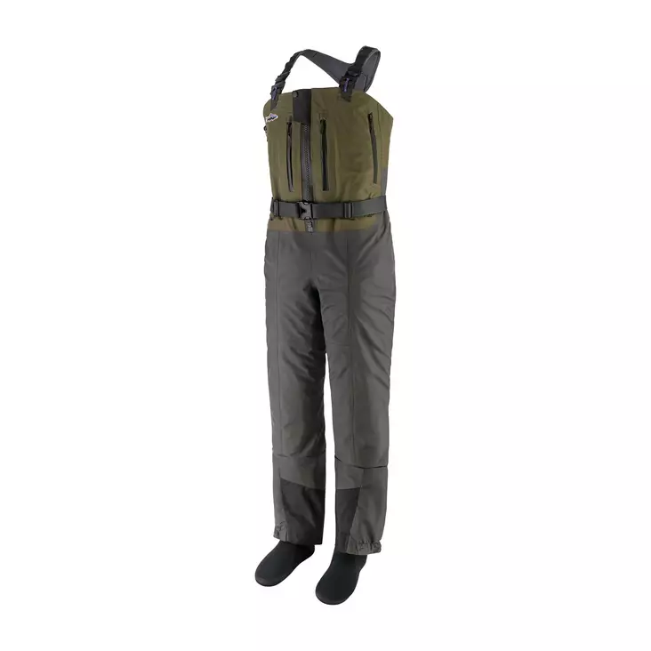Patagonia W's Swiftcurrent Expedition Zip-Front Waders Basin Green - Kahluuhousut - 196924829657 - 1