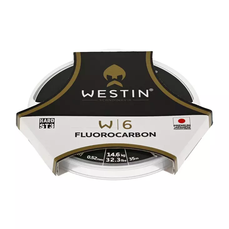 Westin W6 ST3 Fluorocarbon 50m - Fluorocarbon- & monoperukkeet - 5707549490457 - 1
