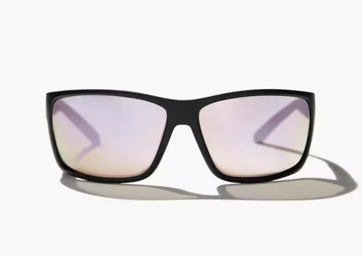 Bajio Bales Beach Black Matte Rose Mirror Glass - Lasilinssit - 810070825607 - 2