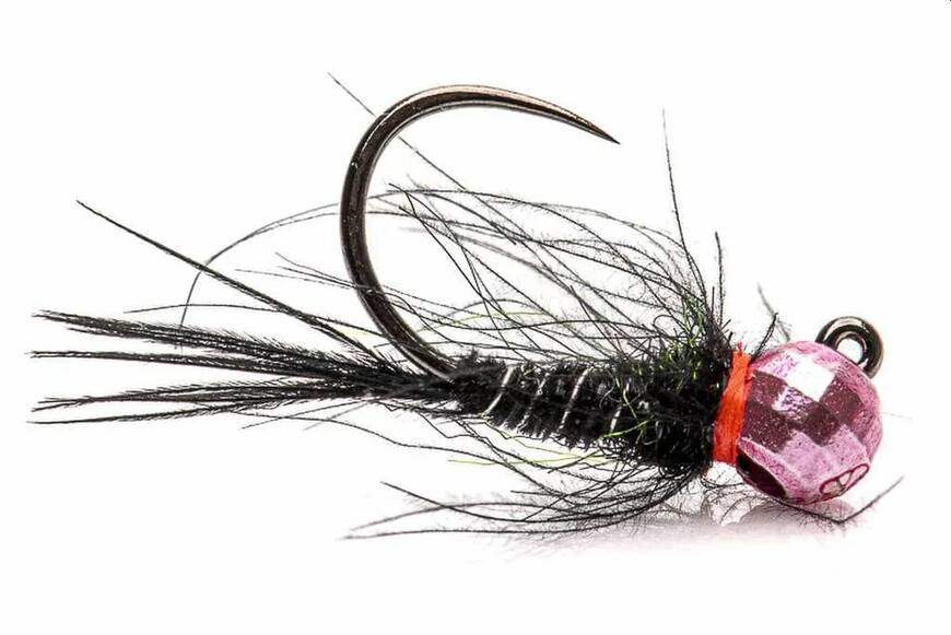 Black Pheasant Tail CDC Jig - Nymfit ja larvat - 8859202538697 - 1