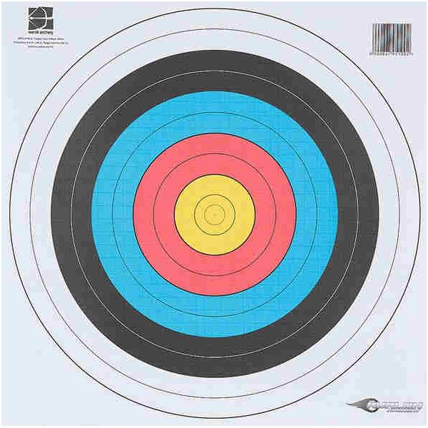 Avalon Target Face Indoor 40x40cm -jousitaulu - Maalitaulut - 9227000007117 - 1
