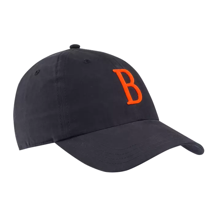 Beretta Big B Cap Black & Orange - Metsästäjän päähineet - 8051832651467 - 1