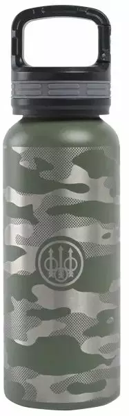 Beretta Water Bottle 16oz OD Green Camo - Sekalaiset metsästystuotteet - 8051832657407 - 1