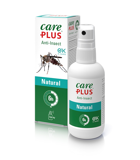Care Plus Anti-insect Natural Spray 100ml - Hyttyskarkottimet - 8714024326597 - 1