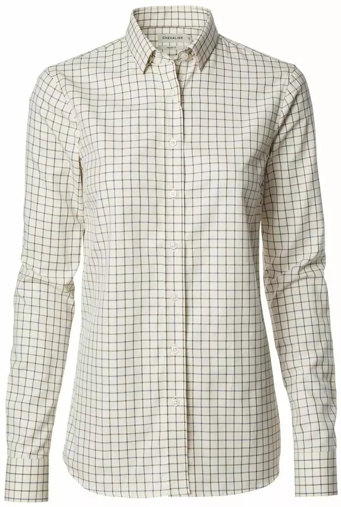 Chevalier Sheppey Shirt Women Chestnut Tattersall - Metsästäjän paidat - 808491155687 - 1