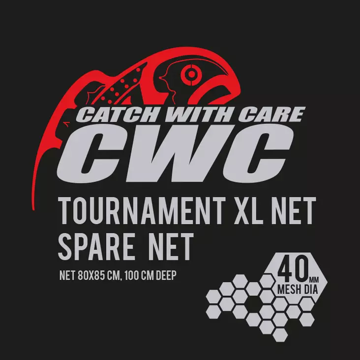 CWC Tournament XL Spare Net D40 - Haavit - 7340029432837 - 1
