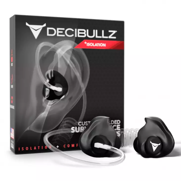 Decibullz Custom Molded Surveillance Earpieces - Kuulosuojaimet - 850006148547 - 1