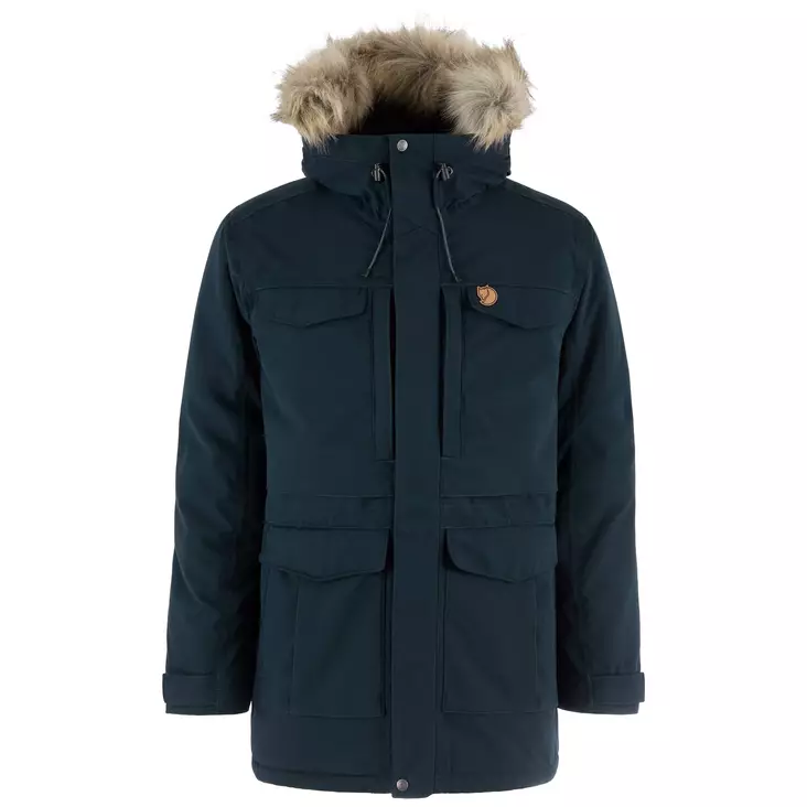 Fjällräven Nuuk Parka M Dark Navy - Muut takit - 7323451207167 - 1