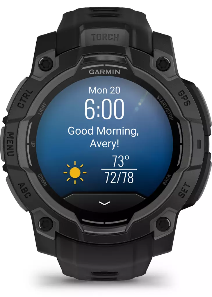 Garmin Instinct 3 Amoled 45mm Graphite - GPS-paikannuslaitteet ja kellot - 0753759339487 - 1