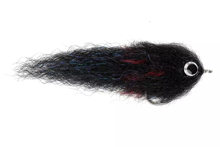 H2O Brush Fly #6/0 Streamer - Haukiperhot - 353500077 - 1