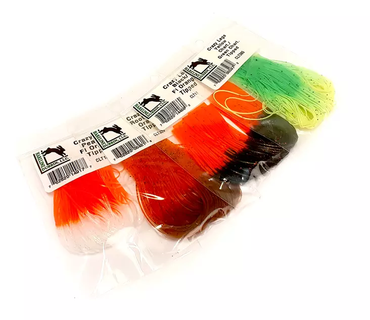 Hareline Hot Tipped Crazy Legs - Muut sidontatarvikkeet - 40550300007 - 2