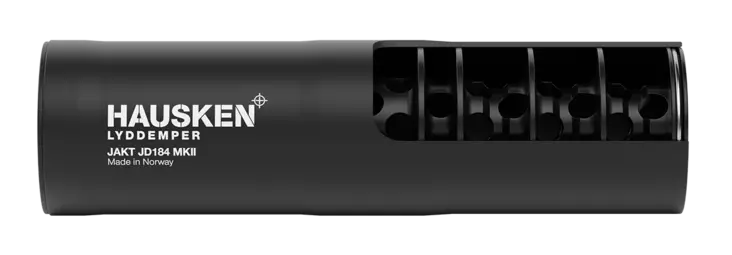 Hausken JD184 MKII Black .224 - Metsästysvaimentajat .222 / 5,6mm - 07073426000117 - 1