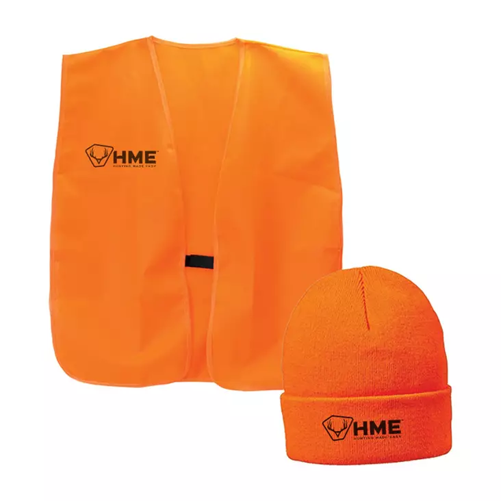 HME Orange Vest and Beanie - Metsästys- ja hirviliivit - 888151024027 - 1