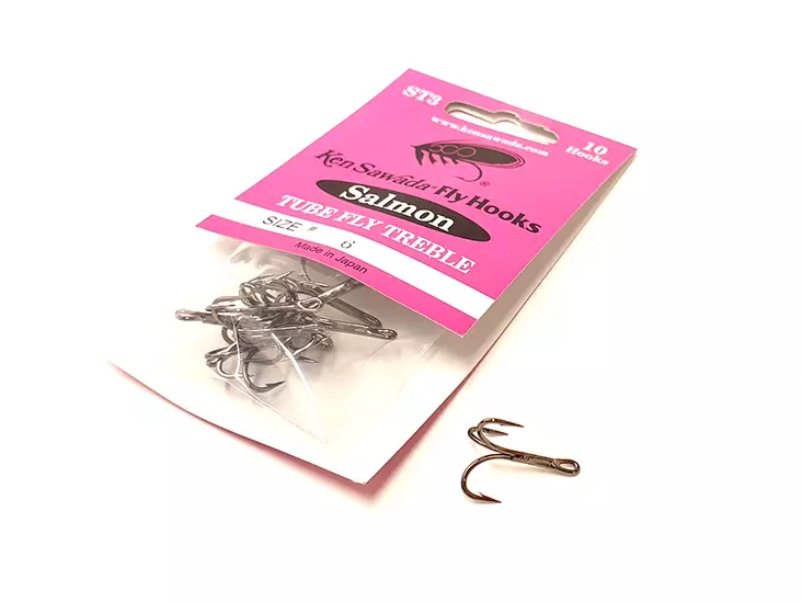 Ken Sawada ST3 Salmon Tube Fly Treble - Putkiperhokoukut - 6438407006907 - 1
