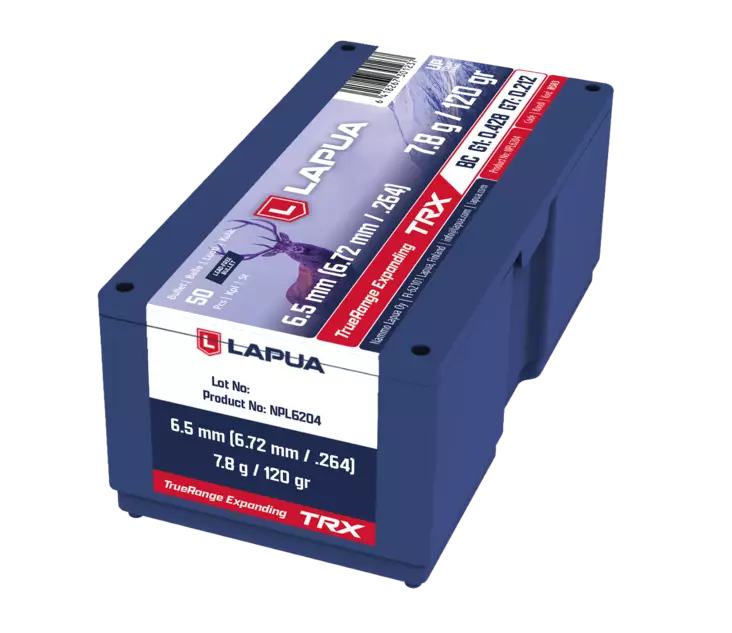 Lapua TRX 6,5mm 7,8g 50pcs N583 - 6,5 mm luodit - 6418267301237 - 1