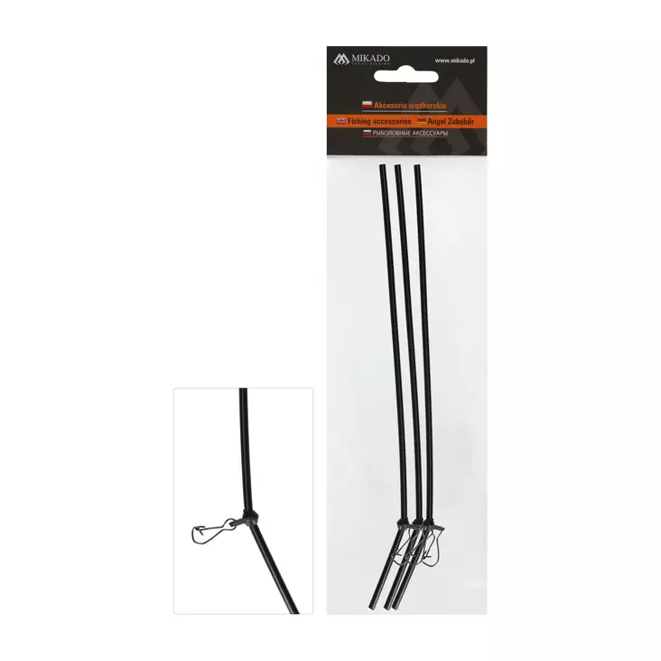 Mikado Anti-Tangle Tube with Snap 3 pcs - Feeder-liittimet, helmet & stopparit - 5900637108627 - 1