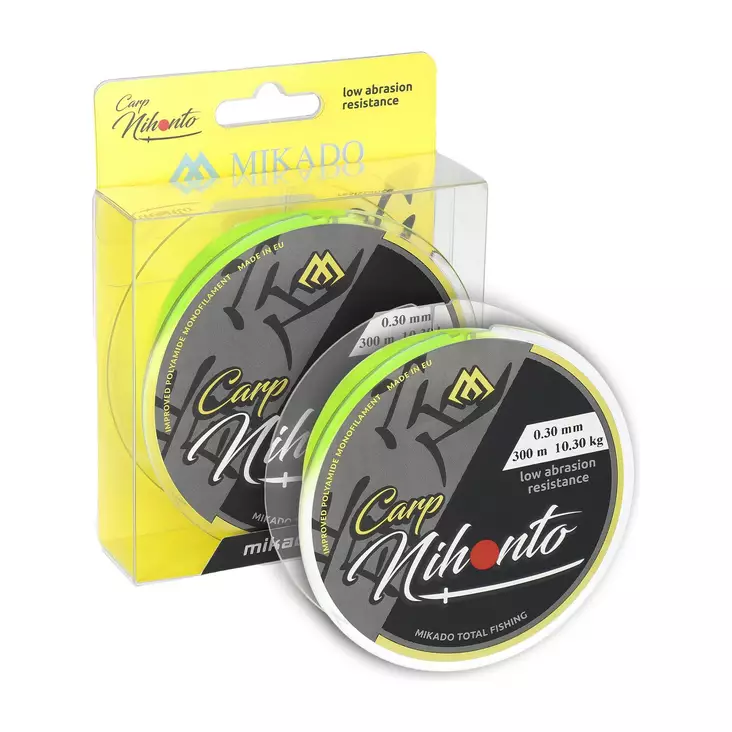 Mikado Nihonto Carp 300m Fluo Yellow - Monofiilisiimat - 5900637103257 - 1