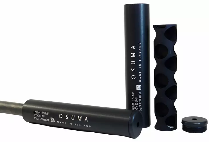 Osuma HMR Äänenvaimennin .17 - Pienoiskiväärin äänenvaimentajat - 480517 - 1