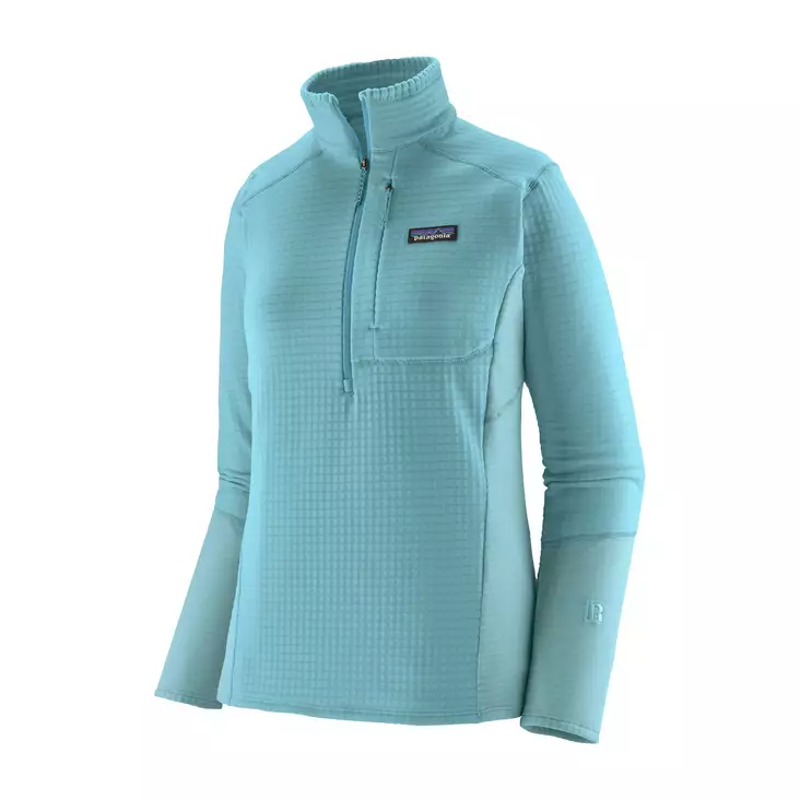 Patagonia W's R1 Pullover Snowmelt Blue - Fleecepaidat - 199346153287 - 1