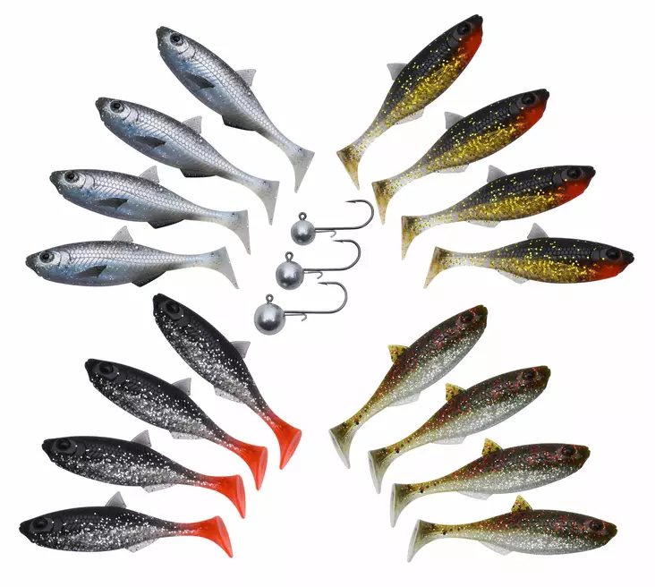 Patriot Baitfish 6cm Clear Water Mix - Lapiopyrstöiset kalajigit - 6417512539357 - 1