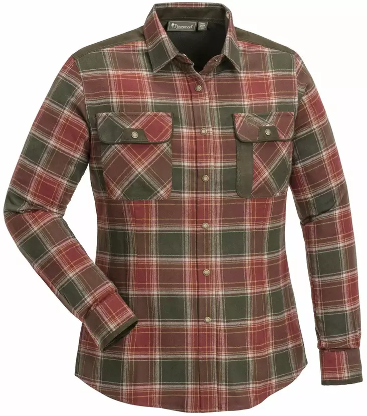Pinewood Prestwick Exclusive W´s Flannel Shirt - Metsästäjän paidat - 7331090331167 - 1