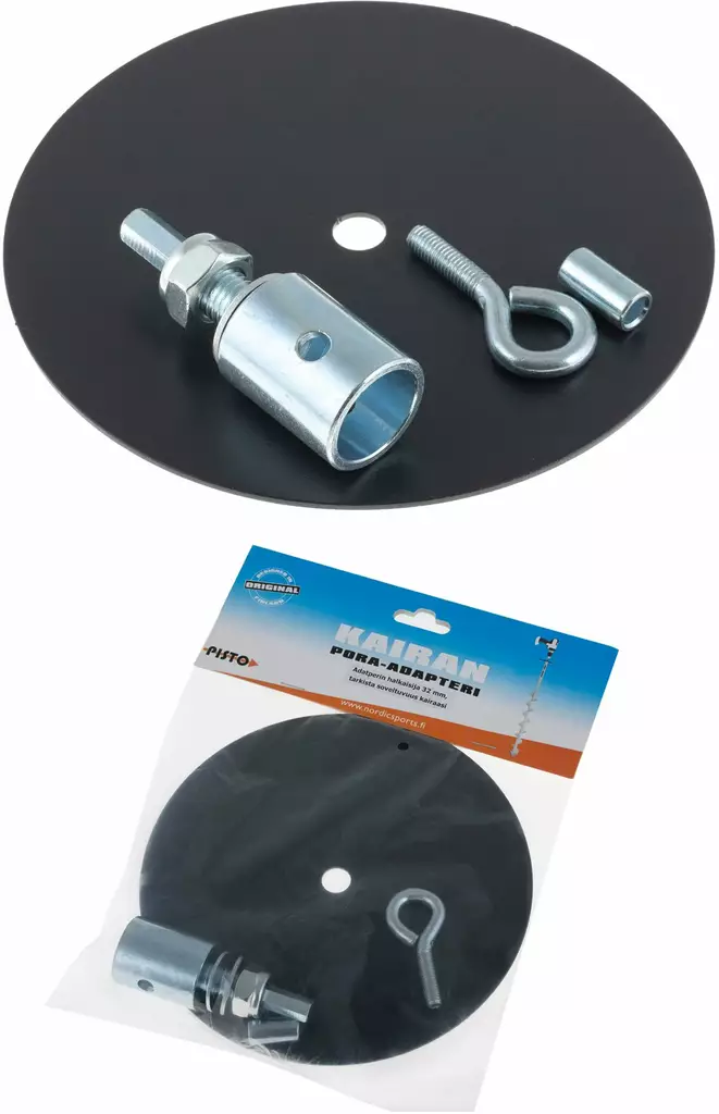 Pisto Akkupora-Adapteri UR/Heinola - Jääkairat ja kairatarvikkeet - 6420071092737 - 1