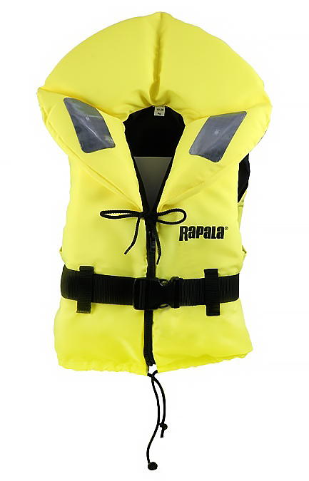 Rapala Life Jacket 100N Yellow/Black - Pelastus- ja kelluntapuvut - 6416173032337 - 1