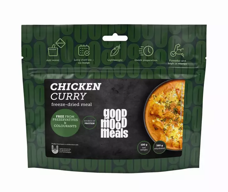 GoodMoodMeals Chicken Curry - Retkiruuat - 4750296002887 - 1