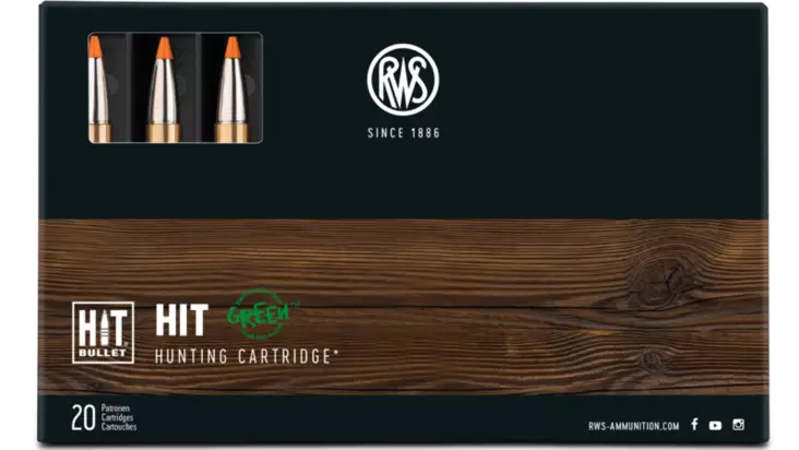 RWS Hit 6,5 Crmr 7,8g 20pcs - Patruunat 6,5 Creedmoor - 4000294264627 - 1