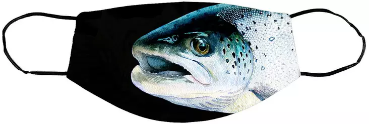 Sakke Yrjölä Kankainen Kasvomaski Taimen - Painotuotteet - 6430048501247 - 1