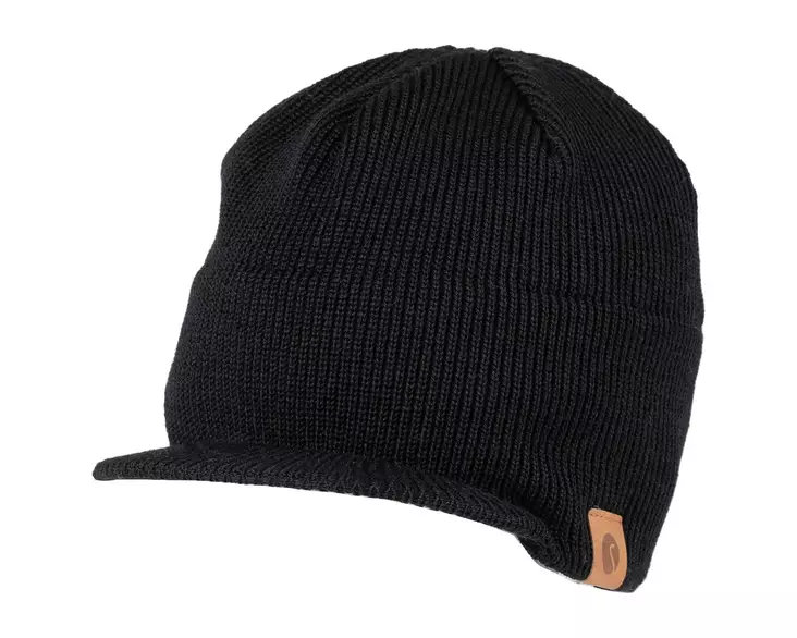 Salon Pipo Merino lippa Wind, musta - Metsästäjän päähineet - 6419647058147 - 1