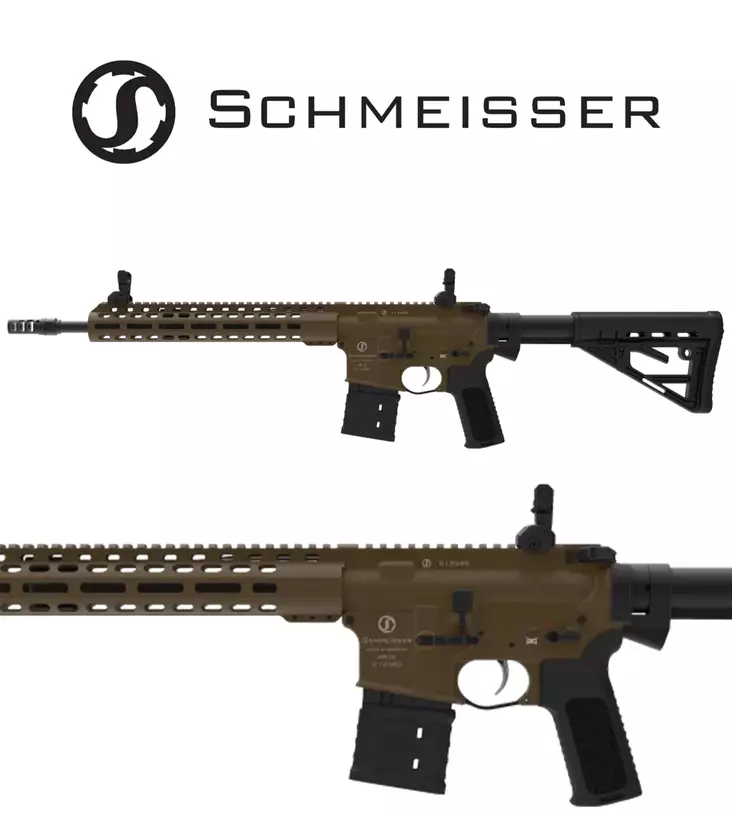 Schmeisser AR15 Dynamic L FDE 14,5" .223Rem - Kiväärit 223 Rem - Y022177 - 2