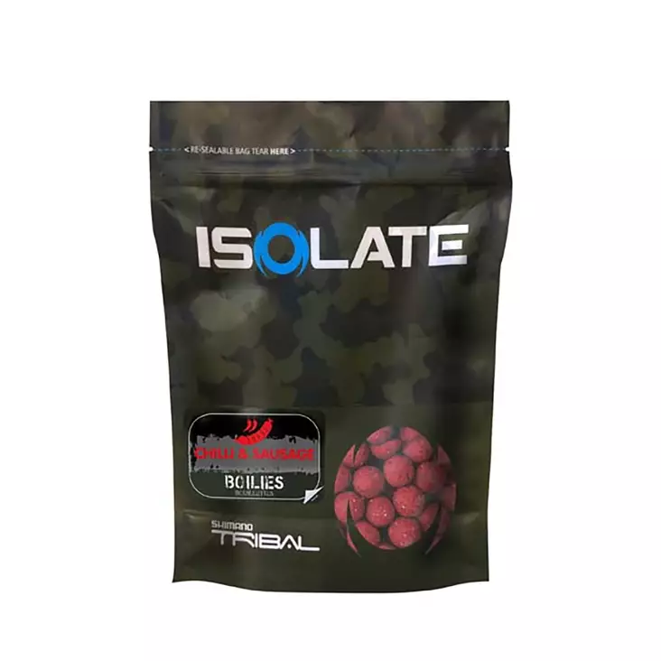 Shimano Boilie Chili&Sausage 18mm 1kg - Syötit - 8717009905077 - 1