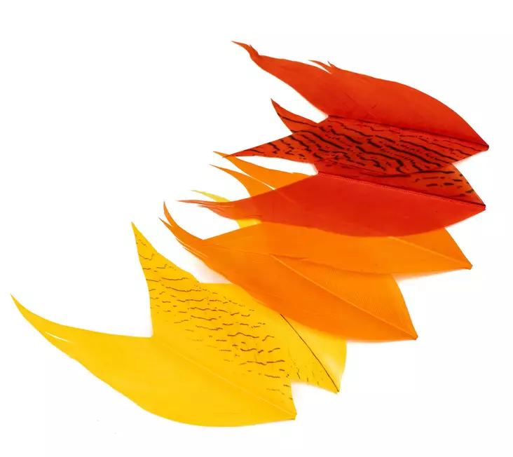 Silvergrey Silver Pheasant Tail Piece - Sulat, höyhenet ja pyrstöt - 40400200517 - 1