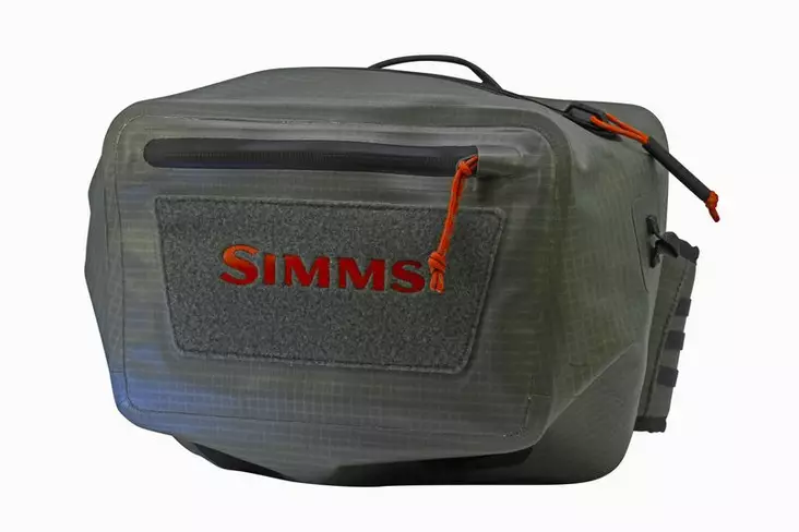 Simms Dry Creek Z Hip Pack Olive - Rinta- ja vyölaukut - 694264598047 - 1