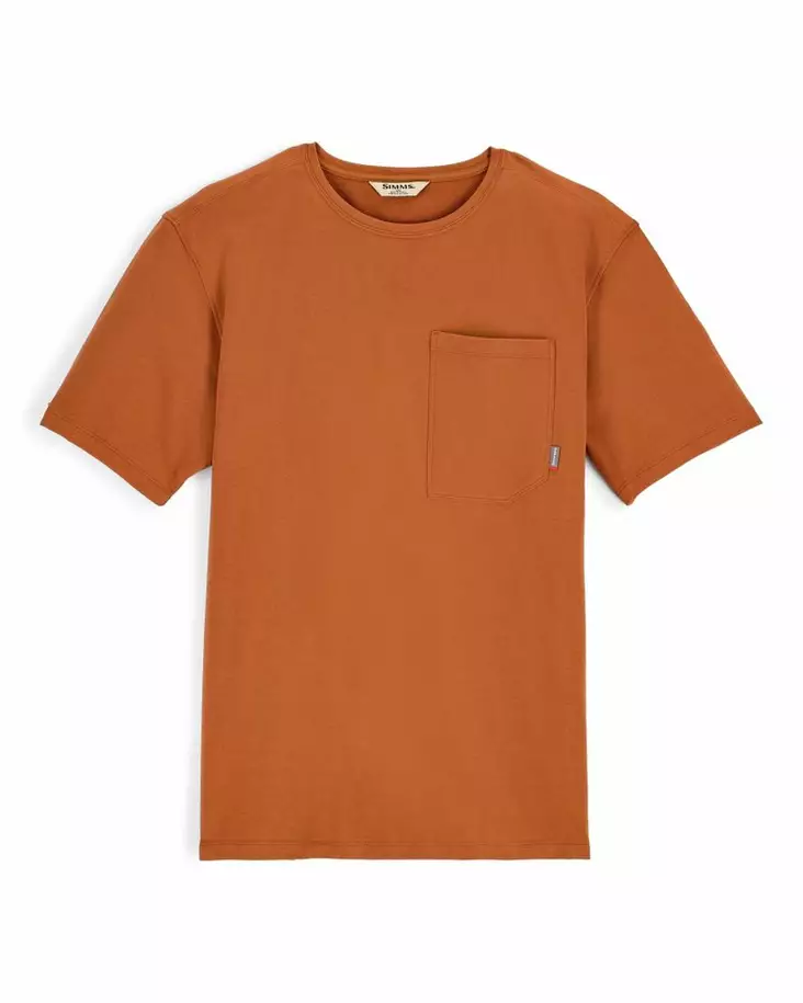 Simms Harbor Pocket T-shirt Stonefly - Miesten t-paidat - 694264697047 - 2