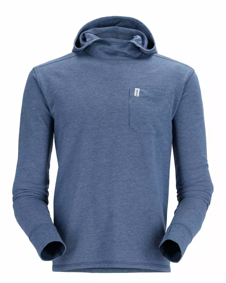Simms Henry's Fork Hoody Navy Heather - Hupparit - 694264582947 - 2