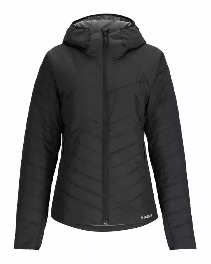 Simms Women's Fall Run Hoody Black - Välitakit - 694264687697 - 2