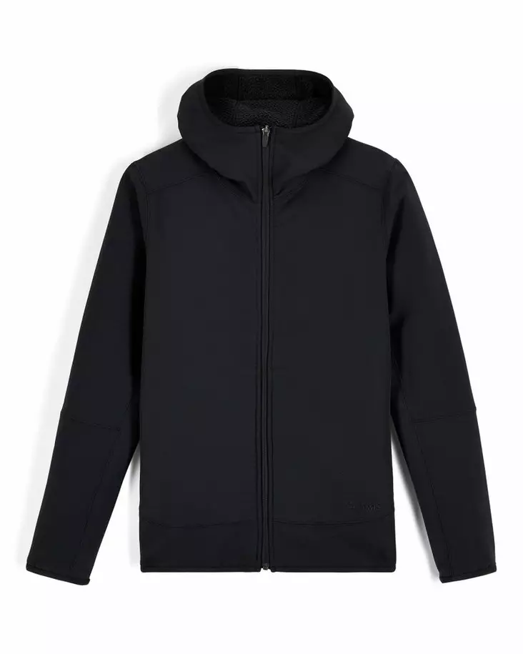 Simms Women's Strata 330 Full-Zip Hoody Black - Aluspaidat - 694264701287 - 2