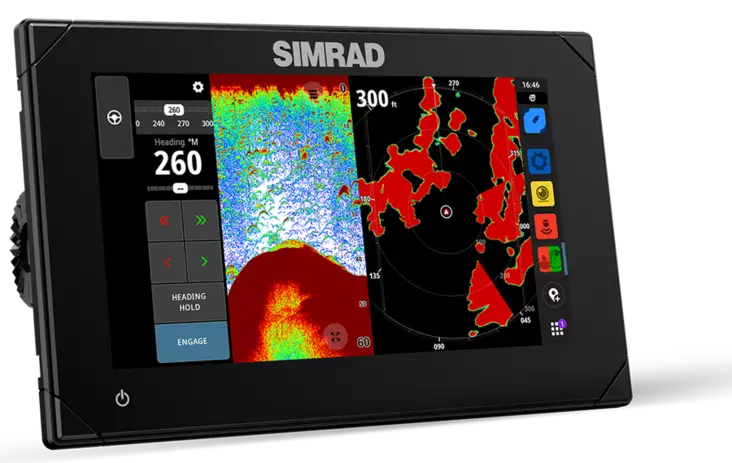 Simrad NSX 9'' 3-in-1 - Käytetty - Käytetty kalastuselektroniikka - SH000137 - 1