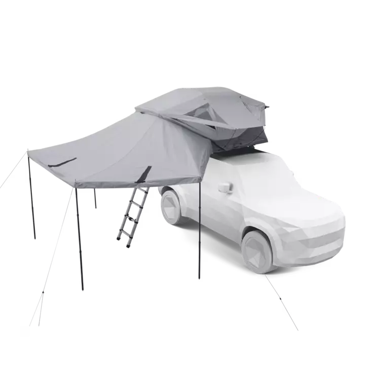 Thule Approach 2 Awning S/M Ashland Grey - Teltat - 197074659897 - 1