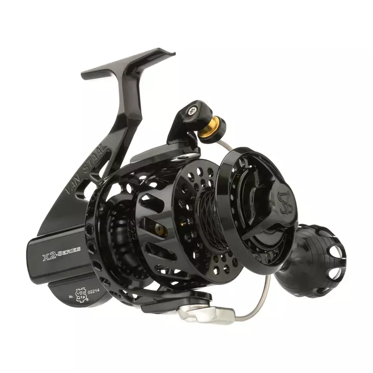 Van Staal VSX2 Bailed Spin 200 Black - Raskaat GT- & tonnikala-avokelat - 854692002237 - 1