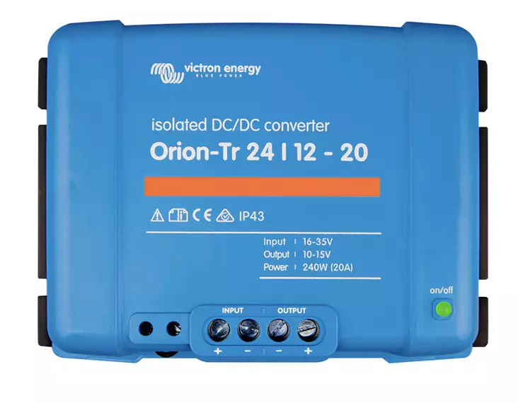 Victron energy Orion-Tr DC-DC Converter 24/12-20 Isolated - Akkulaturit - 8719076035237 - 1
