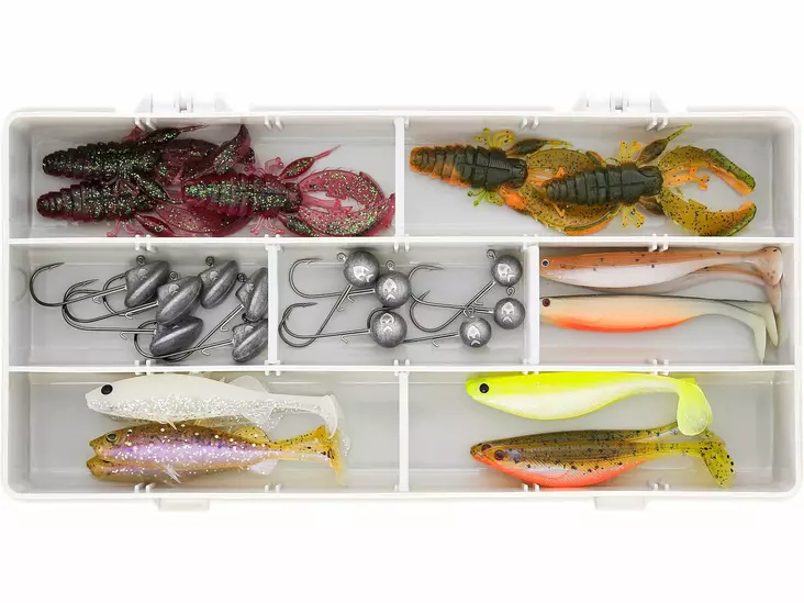 Westin Perch Box Jigging 30pcs - Lapiopyrstöiset kalajigit - 5707549536117 - 1
